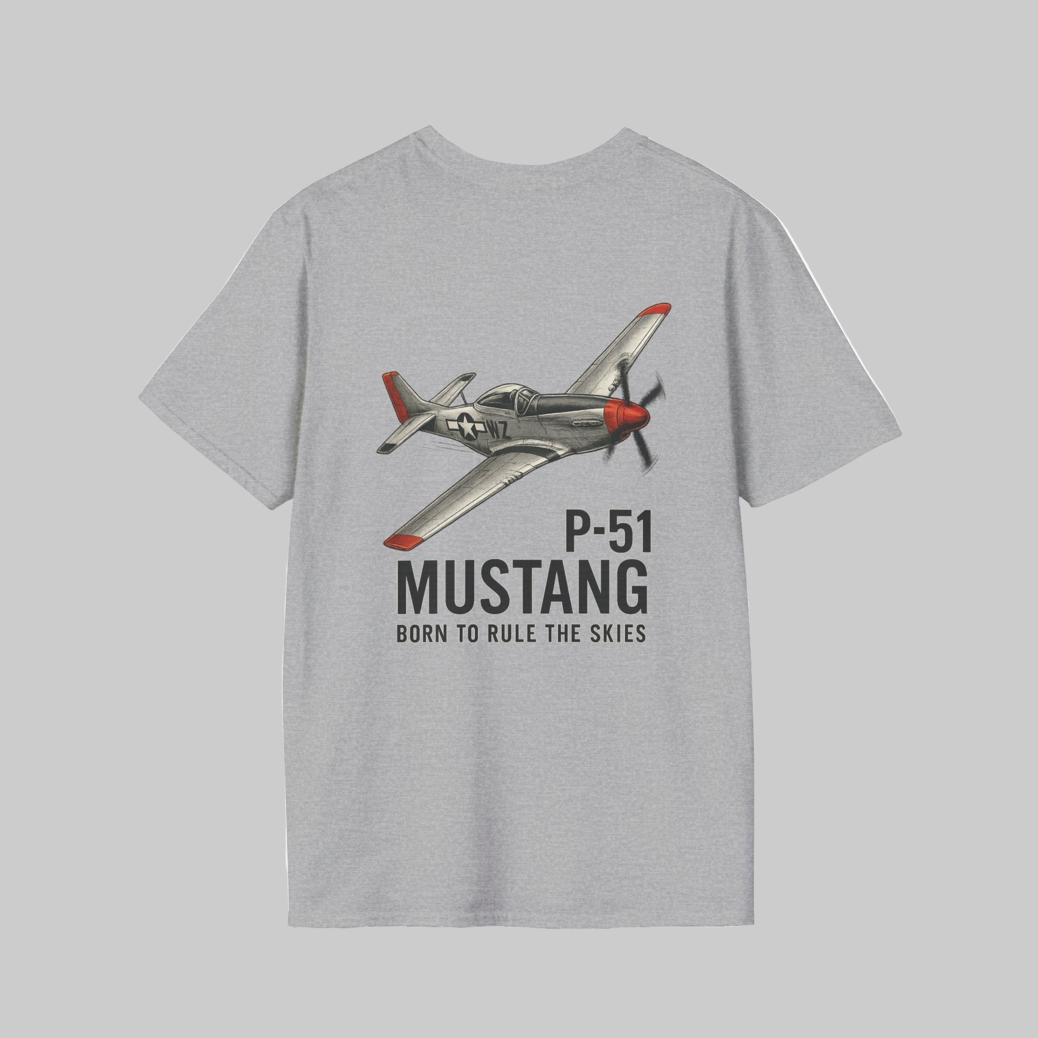P-51 Mustang – Born to Rule the Skies T-Shirt
